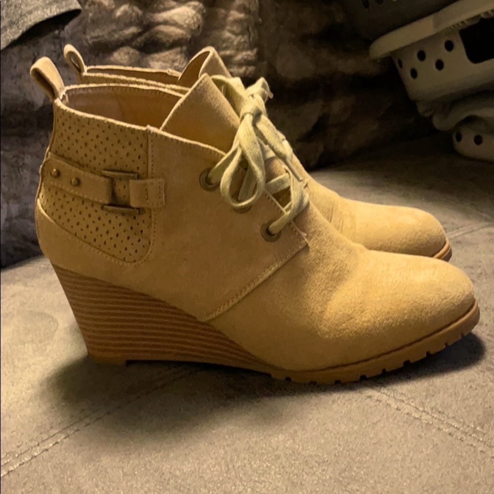 Wedge Booties